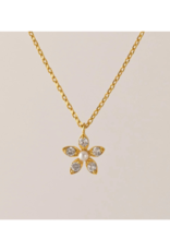 Lover's Tempo Lily Necklace in Clear by Lover's Tempo