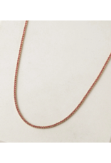 Lover's Tempo Tennis Necklace in Pink by Lover's Tempo