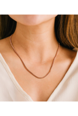 Lover's Tempo Tennis Necklace in Pink by Lover's Tempo