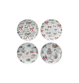 Creative Co-Op 8" Holiday Plate