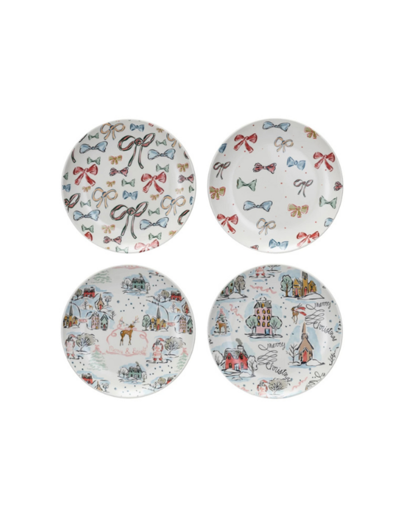 Creative Co-Op 8" Holiday Plate