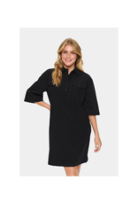 Saint Tropez Magnille Dress in Surf Black by Saint Tropez