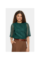 Saint Tropez Meredith Blouse in June Bug by Saint Tropez