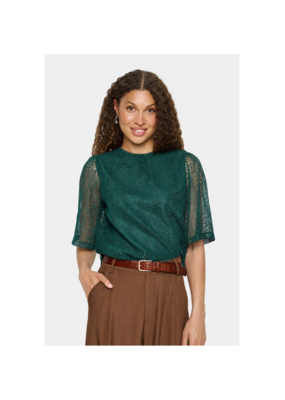 Saint Tropez Meredith Blouse in June Bug by Saint Tropez