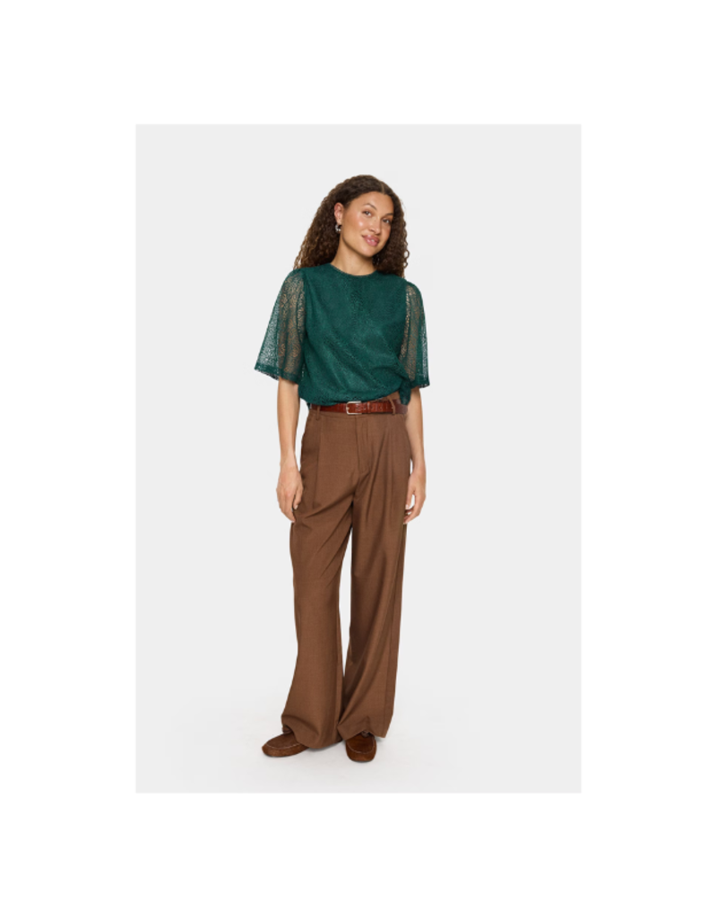 Saint Tropez Meredith Blouse in June Bug by Saint Tropez