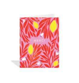 Merci Florale Card