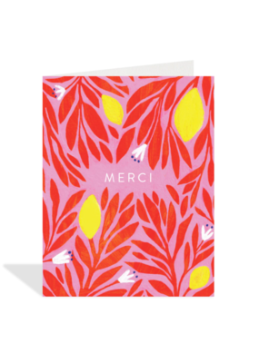 Merci Florale Card