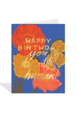 Halfpenny Postage Beautiful Human Card