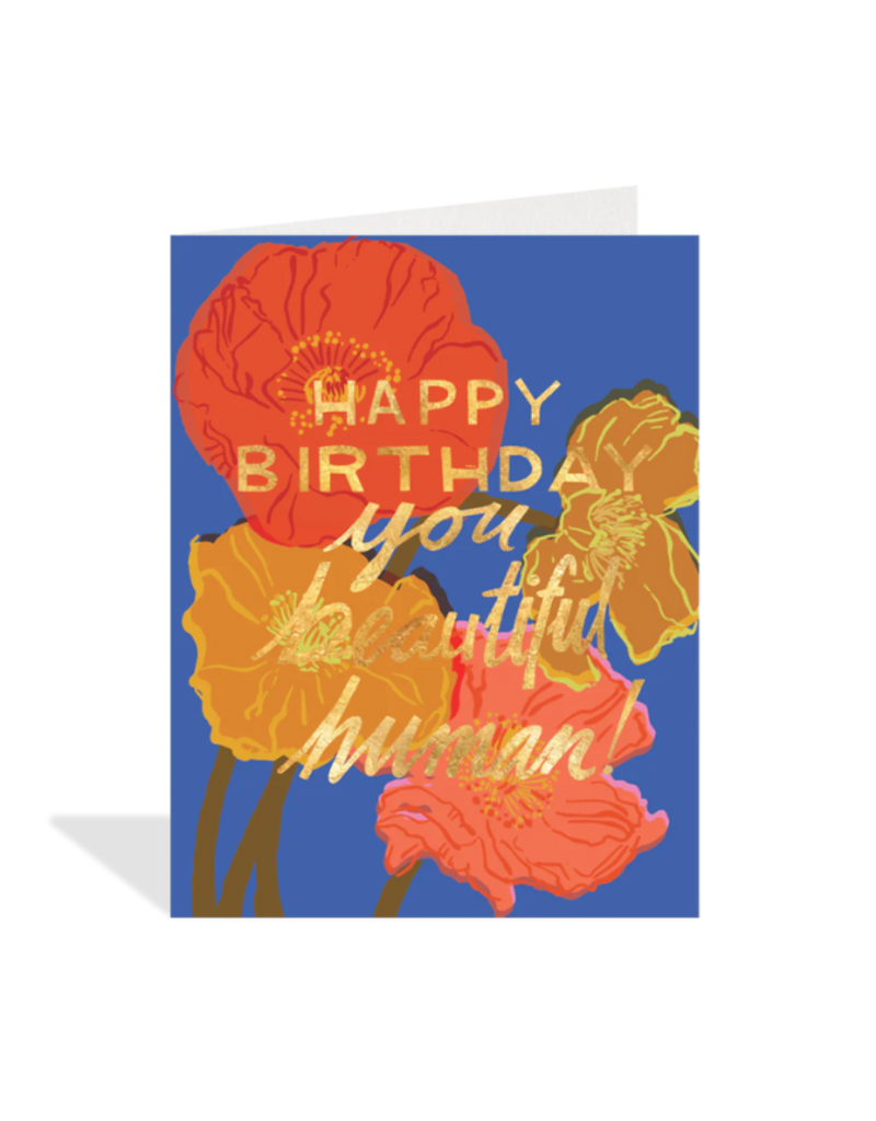 Halfpenny Postage Beautiful Human Card