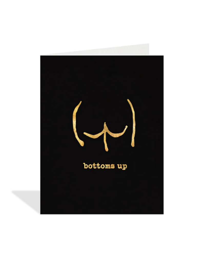 Halfpenny Postage Gold Bottoms Card