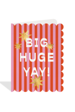 Halfpenny Postage Big Huge Yay Card