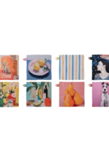 Creative Co-Op Assorted Design Printed Microfibre Dish Cloth