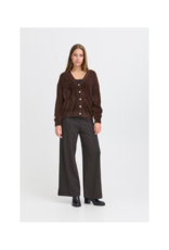 ICHI Brula Cardigan in Coffee Bean by ICHI