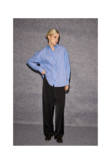 ICHI Sadia Button Shirt in Blue Yonder by ICHI