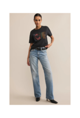 Z Supply Love Boyfriend Tee in Black Sand by Z Supply