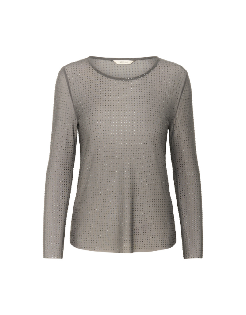 Cream Gina Blouse in Granite Gray by Cream