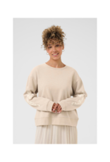 Cream Hella Sweater in String Melange by Cream