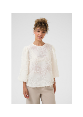 Cream Freja Blouse in Whisper White by Cream