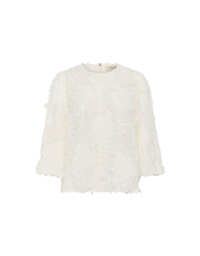 Cream Freja Blouse in Whisper White by Cream