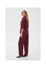 Cream Cocamia Sateen Blazer in Zinfandel by Cream