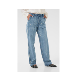 Cream Visti Straight Deco Pant in Miami Light by Cream