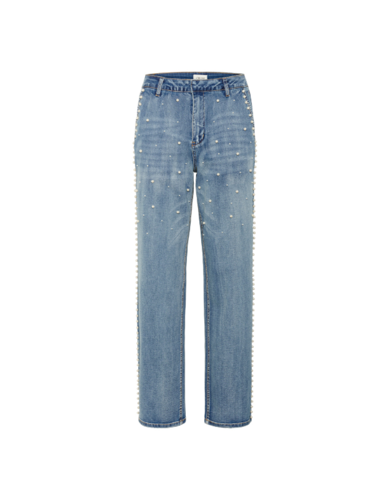 Cream Visti Straight Deco Pant in Miami Light by Cream