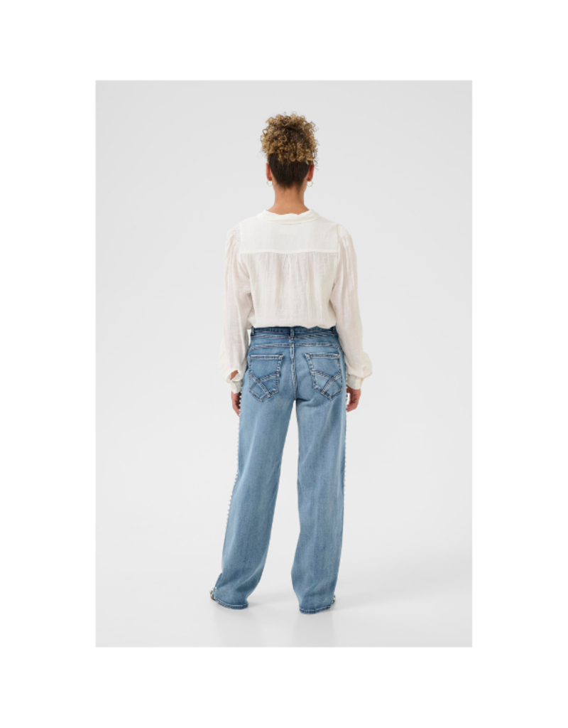 Cream Visti Straight Deco Pant in Miami Light by Cream