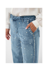 Cream Visti Straight Deco Pant in Miami Light by Cream