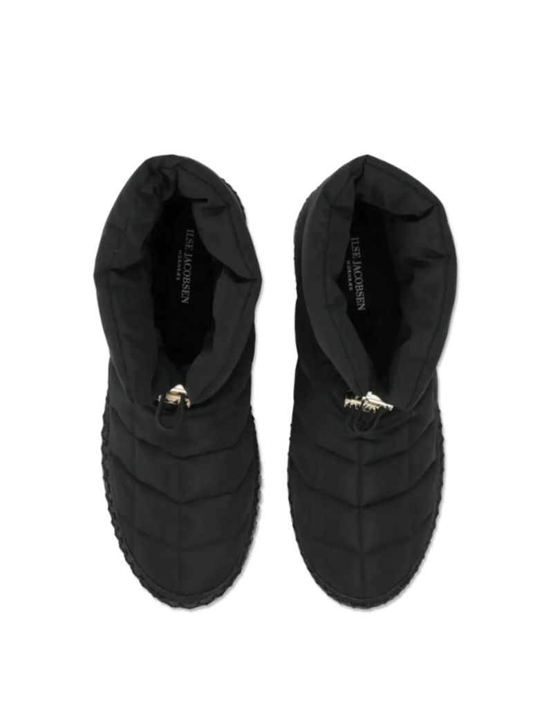 Ilse Jacobsen Tulip Low Padded Winter Boot in Black by Ilse Jacobsen