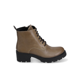 Bueno Hunter Lace-up Boot in Moss by Bueno