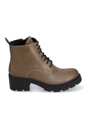Bueno Hunter Lace-up Boot in Moss by Bueno