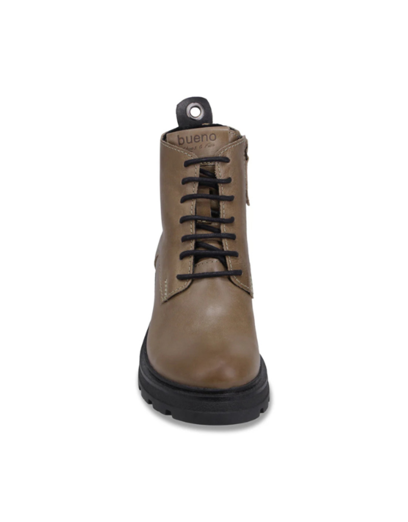 Bueno Hunter Lace-up Boot in Moss by Bueno