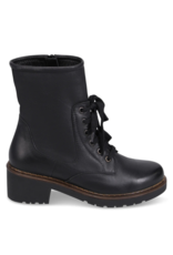 Bueno Nichola High-Calf Lace-up Boot in Black by Bueno