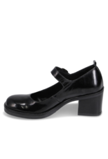 Bueno Reese Maryjane Heels in Black Patent Leather by Bueno