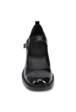 Bueno Reese Maryjane Heels in Black Patent Leather by Bueno