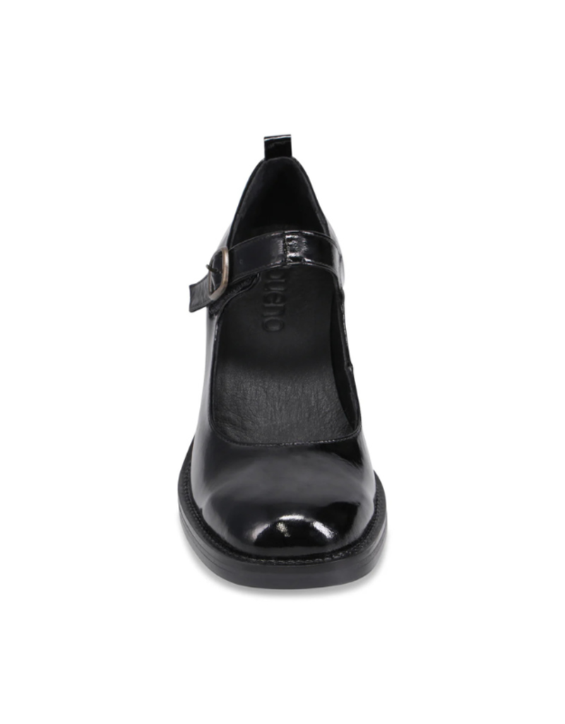 Bueno Reese Maryjane Heels in Black Patent Leather by Bueno