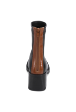 Bueno Rina High Calf Boot with Heel in Black Walnut by Bueno