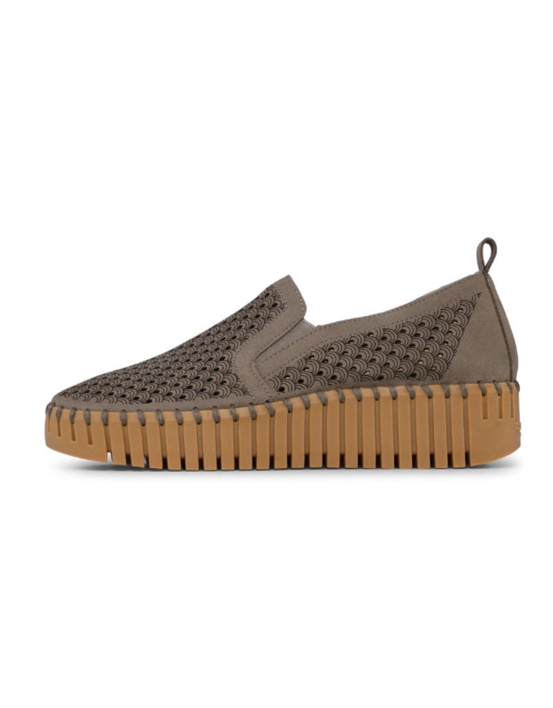 Ilse Jacobsen Tulip Slip-On in Wheat Mocca by Ilse Jacobsen