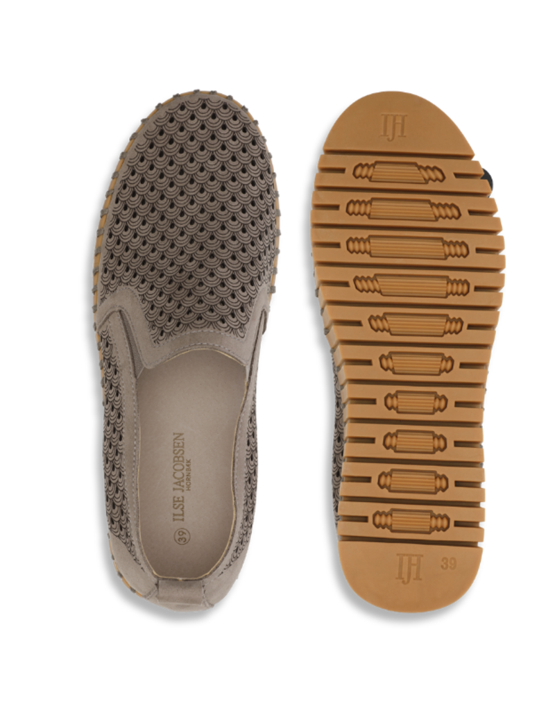 Ilse Jacobsen Tulip Slip-On in Wheat Mocca by Ilse Jacobsen
