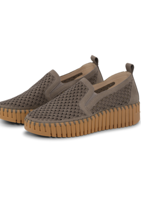 Ilse Jacobsen Tulip Slip-On in Wheat Mocca by Ilse Jacobsen
