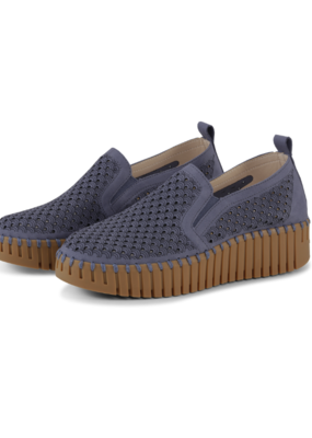 Ilse Jacobsen Tulip Slip-On in Ombre Blue Mocca by Ilse Jacobsen