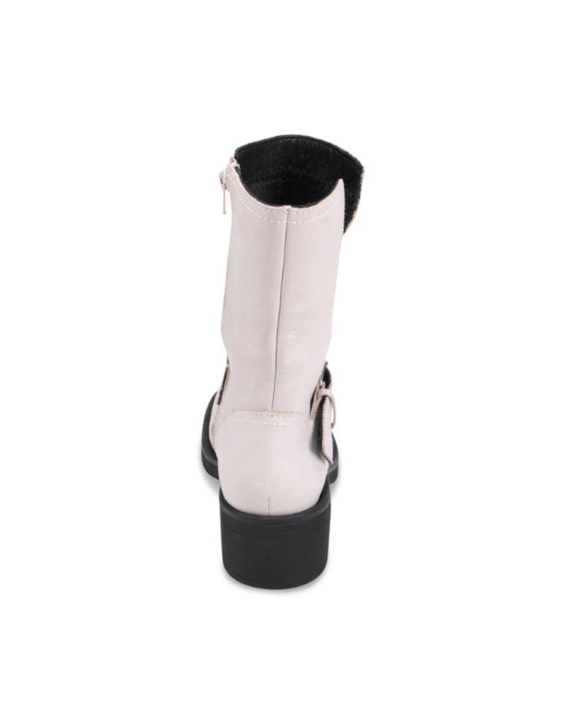 Bueno Deborah Motorcycle Boot in Ice by Bueno