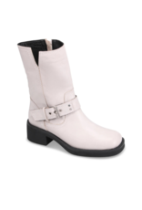 Bueno Deborah Motorcycle Boot in Ice by Bueno