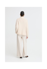 b.young Omanta Halfzip Sweater in Birch Melange by b.young