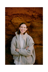 b.young Omanta Halfzip Sweater in Birch Melange by b.young