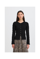 ICHI Dollis Cardigan in Black by ICHI