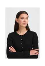 ICHI Dollis Cardigan in Black by ICHI