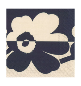 SUUR UNIKKO Linen Blue Marimekko Lunch Napkins