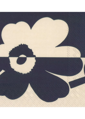 SUUR UNIKKO Linen Blue Marimekko Lunch Napkins