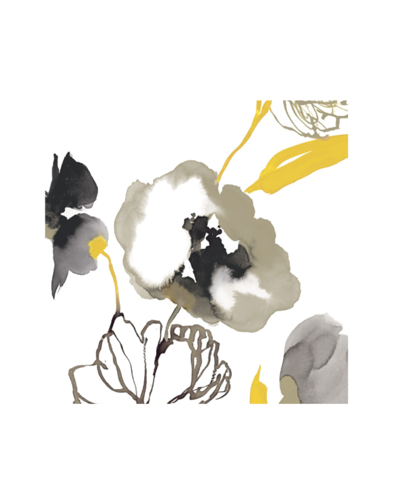 ARIELLA Silver Marimekko Cocktail Napkins